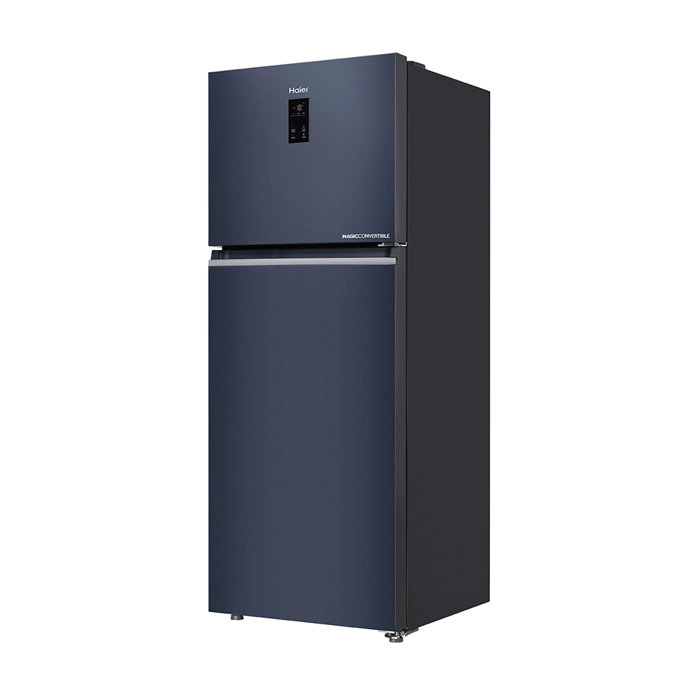 Haier 328L 2 Star Graphite Black Double Door Refrigerator